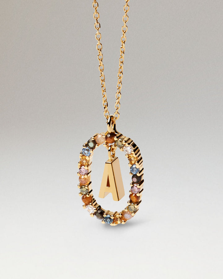 Letter A Necklace