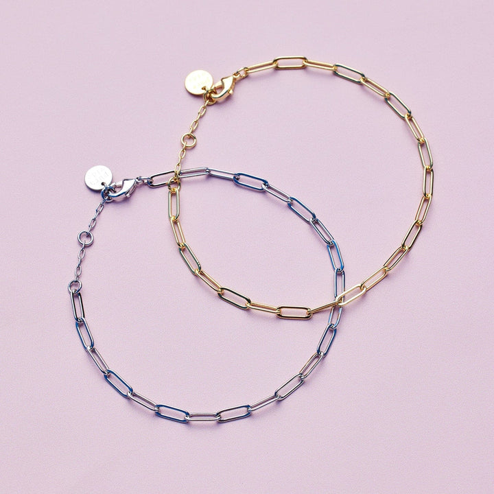 Bracelet chaîne trombone Harper
