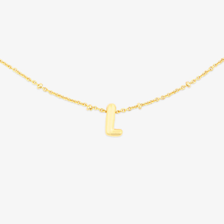 Alphabet Satellite Chain Choker