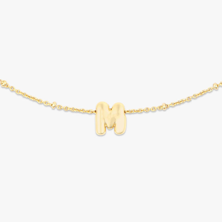 Alphabet Satellite Chain Choker