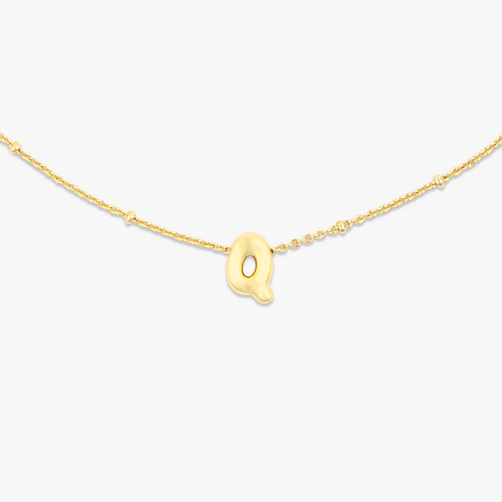 Alphabet Satellite Chain Choker