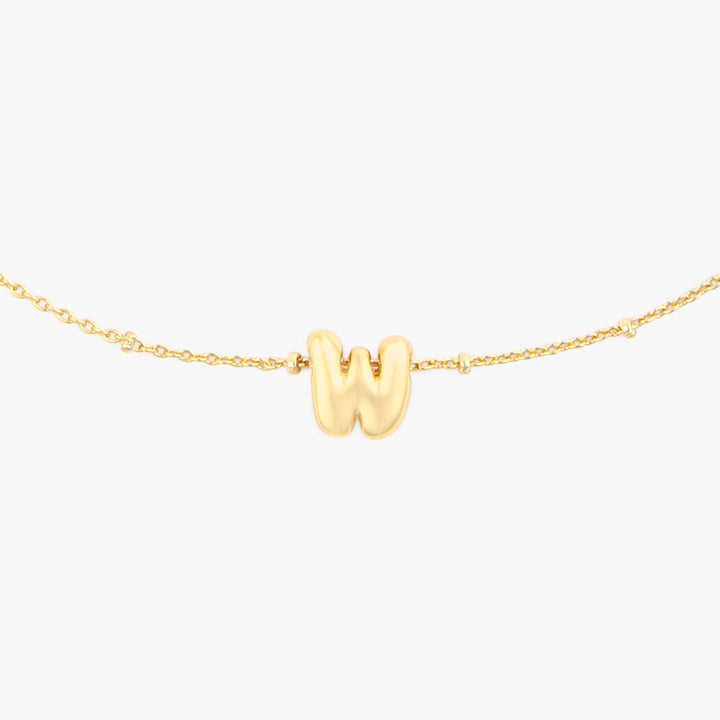 Alphabet Satellite Chain Choker